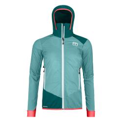 Bunda Ortovox Col Becchei Hybrid Jacket Women's Ice Waterfall